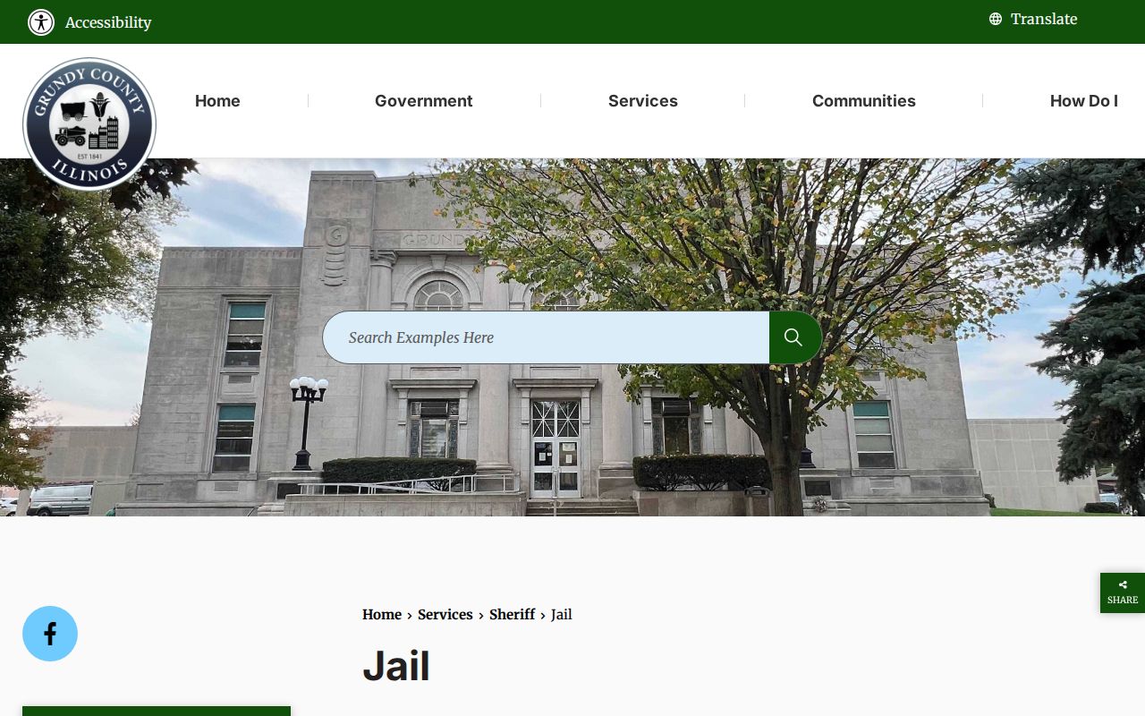 Grundy County Jail release and transfer information